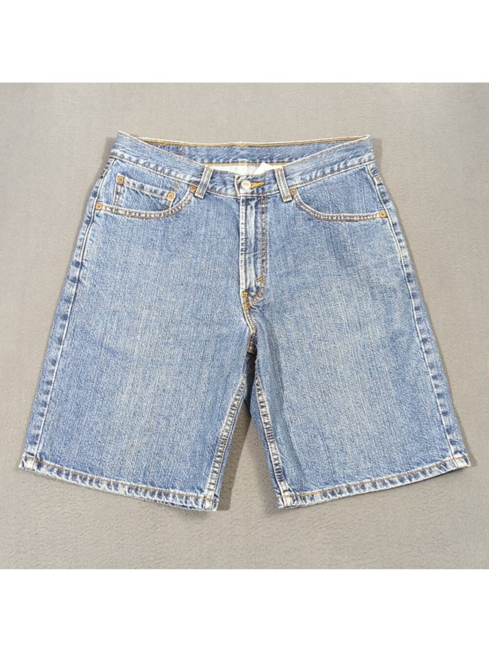 Levi's VTG Jeans Shorts Men's 32 Blue 550 Relaxed Fit Denim Jorts Y2K